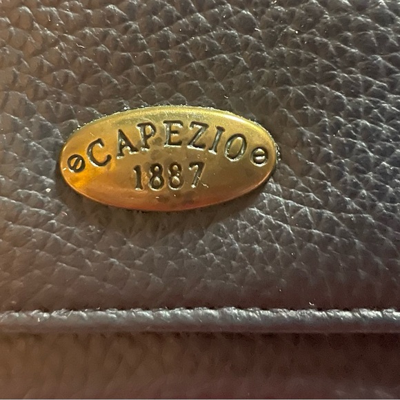 Black leather Capezio wallet. Measures about 7 x 4“. EUC - Picture 4 of 12